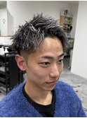 ツイスト×シルバーメッシュ