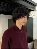 癖毛活かしパーマ