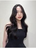 韓国っぽ美人見え◎上質な艶のあるレイヤーカット【梅田】