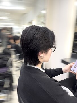 カンゴール サロン トウキョウ セントラル 原宿(KANGOL SALON TOKYO CENTRAL) ナチュラルに動く 大人ウルフレイヤー