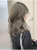 ブリーチなしカラーブリーチなしダブルカラー春カラーレイヤー