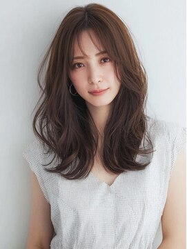 ニーフ 恵比寿(neaf) ダークブルーワンホンレイヤー/ニュアンスウルフ/デジタルパーマ