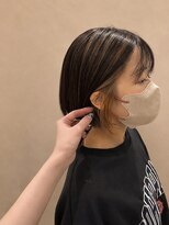 カレッタ(caletta)&nbsp;イヤリングカラー×ショート×インナーカラー