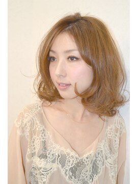 リソ 銀座(RISO) 【RISO銀座】外ハネカールボブ