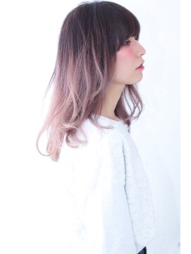 ブルーフェーセス 表参道(blue faces) 『bluefaces』ピンクラベンダーグラデーション