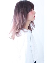 ブルーフェーセス 表参道(blue faces) 『bluefaces』ピンクラベンダーグラデーション