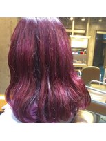 サロンドミルク 原宿(salon de MiLK)&nbsp;【サロンドミルク原宿】チェリーレッド×パープル