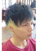 ネオウルフ×束感ショート×個性派カラー