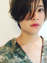 フロート 小阪店(float)&nbsp;ゆるめルーズパーマ＿結婚式,前下がり,斜めバング