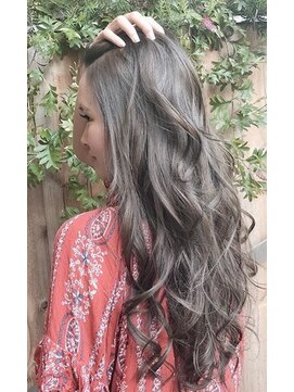 ディバイス カラーアンドエクステ(Device) 【Device】外国人風アッシュグレー+シールエクステ50枚