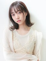 アイニティ(Inity) ☆Inity☆シースルーバング×ヌーディミディ×外ハネパーマ