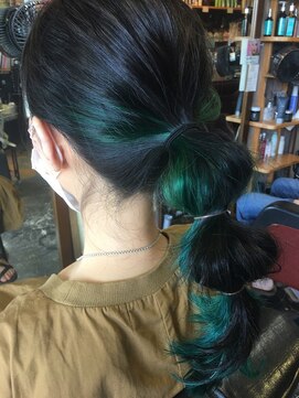 オーバーキャプテンネイキッド(OVER CAPTAIN NAKED) 簡単アレンジ　　たまねぎヘア