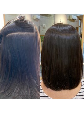 メロウ ヘア(mellow hair) mellowhairのストレートパーマ