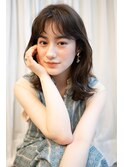 イメチェンで大人女子力UP♪毛先カールのくびれエアリーミディ