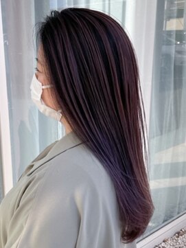 ラシンバン(LashinVan) バレイヤージュ×ラベンダー