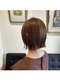◎明るめアッシュの切りっぱなしボブ◎
