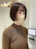 マイル 渋谷(mile)&nbsp;美髪ヘア/大人かわいい/レイヤーボブ/白髪ぼかし/渋谷駅