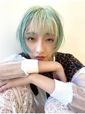 ミントグリーン/イエロー/デザインカラー