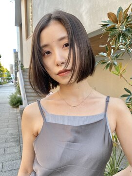 オーリーエトワ 御器所(oorry.etwa) 【OORRY.etwa】酸性ストレート×グレージュボブ