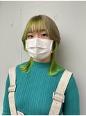 ウルフカット/インナーカラー/ダブルカラー/レイヤーカット