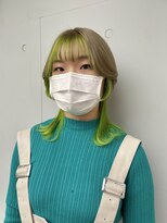 カリーナコークス 原宿 渋谷(Carina COKETH) ウルフカット/インナーカラー/ダブルカラー/レイヤーカット