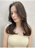 トリートメント ブリーチなしダブルカラー 前髪縮毛矯正