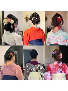 ビジョルノ つくばみどりの店(Begiorno) 20代成人式卒業式向け♪ナチュラルカラー編み込みアレンジヘア