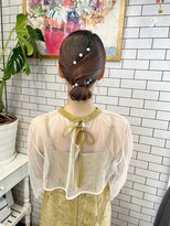 リール(THE RIRE.)&nbsp;＊THE  RIRE.  タイトシニヨンアレンジ＊