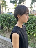 ◎透け感カラー×丸みショート◎