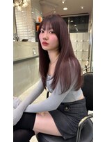 リリー(Lilley)&nbsp;天神韓国ヘア/髪質改善/前髪カット/ブリーチなし/韓国風レイヤー