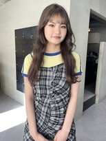 ヘアー アイス ルーチェ(HAIR ICI LUCE)&nbsp;シルバーグレー グレージュ ケアブリーチ 大人かわいい/林