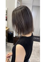 アヴァンス 京橋店(AVANCE)&nbsp;白髪ぼかしバレイヤージュ！クールスタイルのグレージュカラー
