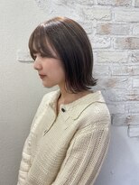 エルサフィロ ヨドヤバシ(el zafiro yodoyabashi)&nbsp;ベージュカラー　外ハネボブ