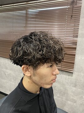 ミオ(Mio) 滋賀/南草津/メンズ美容室/波巻きツイストスパイラルパーマ
