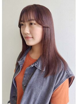 イタクラ 赤道店 (ITAKURA) ロングヘア／ピンクブラウン