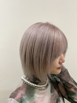 ヘアースペースブルーム リアン 岡町店(HAIR SPACE BLOOM Lien) 【岡町/ピンクシルバー】