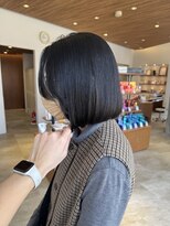 サラビューティーサイト 志免店(SARA Beauty Sight) 長めパツッとボブ