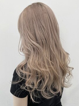 ニコ トウキョウ 渋谷(nico TOKYO) ミルクティーベージュダブルカラーケアブリーチハイトーン