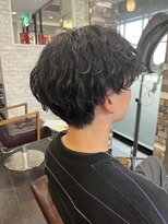 ヘアーメイク ロージー 北18条店(HAIR MAKE ROSY)&nbsp;緩めツイストスパイラルパーマ波巻きパーマメンズパーマ20代30代