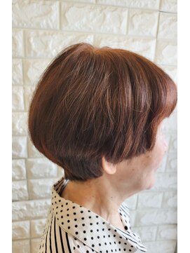 松本平太郎美容室 国立店 60代70代80代×シニアグラデーション×ヘアマニキュア