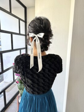 スウィート スウィート Sweet シニヨンスタイル