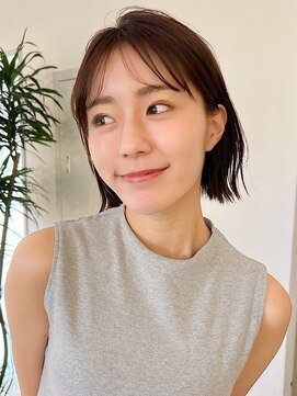 フォト 新宿三丁目(foto) くびれヘア/アプリコットオレンジ/ハイライトカラー/韓国/新宿