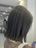 【Manami指名限定】ボブカット+透明感カラー+TR 