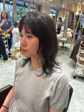 メゾンドボーテ 箕面店(MAISON DE BEAUTE) ミディアムレイヤー×デジパ