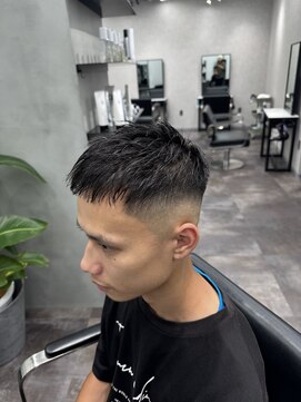 メンズサロンドットリアン(dot. lien) フェードメンズ刈り上げバーバースタイルスキンフェード短髪