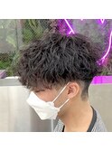波巻きパーマ/波巻きスパイラル/波巻きツイストスパイラル