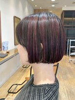 クラップス 横須賀中央店(CLAPS) 横須賀切りっぱなしボブウルフカット顔周りレイヤーカット