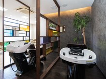 シャイン(shine)の雰囲気(当店自慢のシャンプー台◎ここでのヘッドスパが大好評♪)