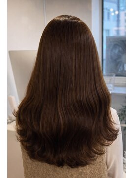 アコロン(acoron) 韓国風レイヤー/髪質改善/ブラウンカラー