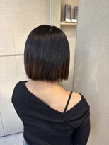 ヘアースパ ノッシュ 博多千代店(Hair Spa Nosh)&nbsp;切りっぱなしボブ